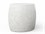 Urbia Outdoor Pebble Dark Grey Concrete Oval End Table  UROVGSPEBBLEET
