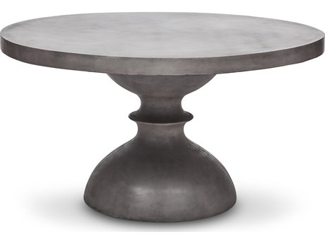 Urbia Outdoor Mixx Dark Grey Concrete Round Dining Table