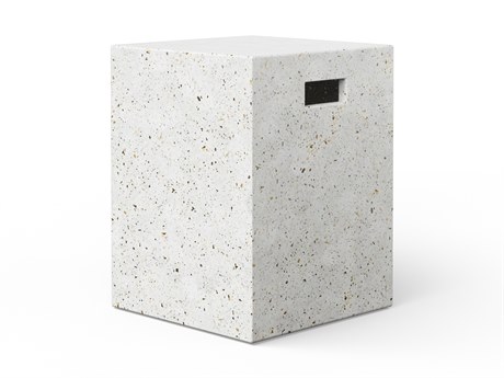 Urbia Outdoor Mixx Ivory Terrazzo Concrete Bar Stool