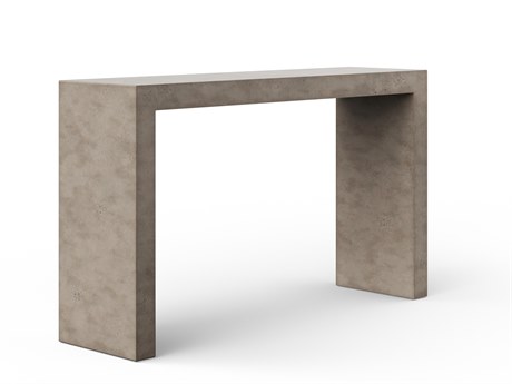 Urbia Outdoor Mixx Dark Grey Concrete Rectangular Console Table