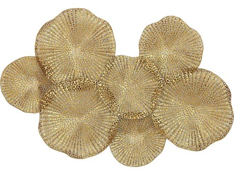 Uttermost Ripley Antiqued Gold Metal Wall Art