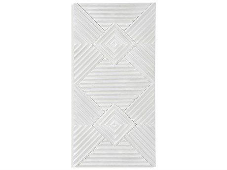 Uttermost Nexus White Washed Wood Wall Art