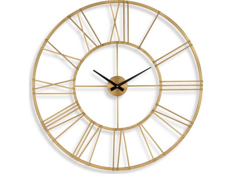 Uttermost Keyann Brass Wall Clock