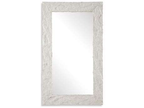 Uttermost Quarry Aged Ivory Rectangular Wall Mirror