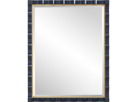 Uttermost Gulf Navy Rectangular Wall Mirror