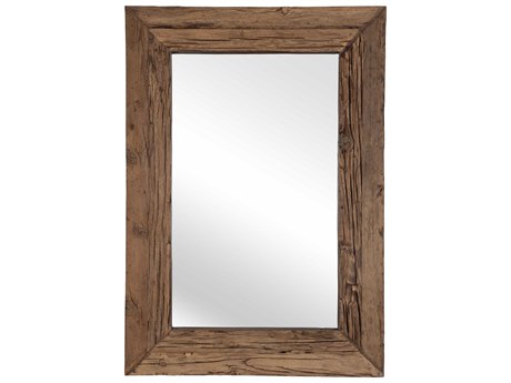Uttermost Rennick Rustic Pine Rectangular Wall Mirror