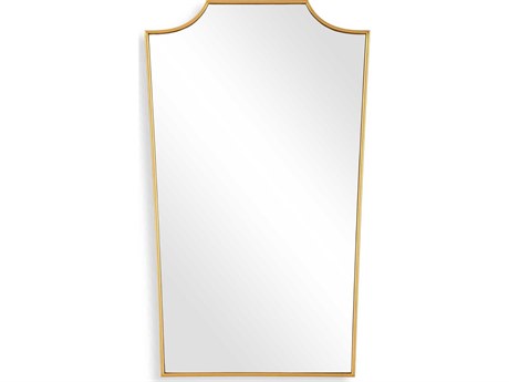 Uttermost Demure Antiqued Gold Leaf Wall Mirror