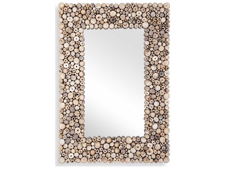 Uttermost Timberwood Brown Rectangular Wall Mirror