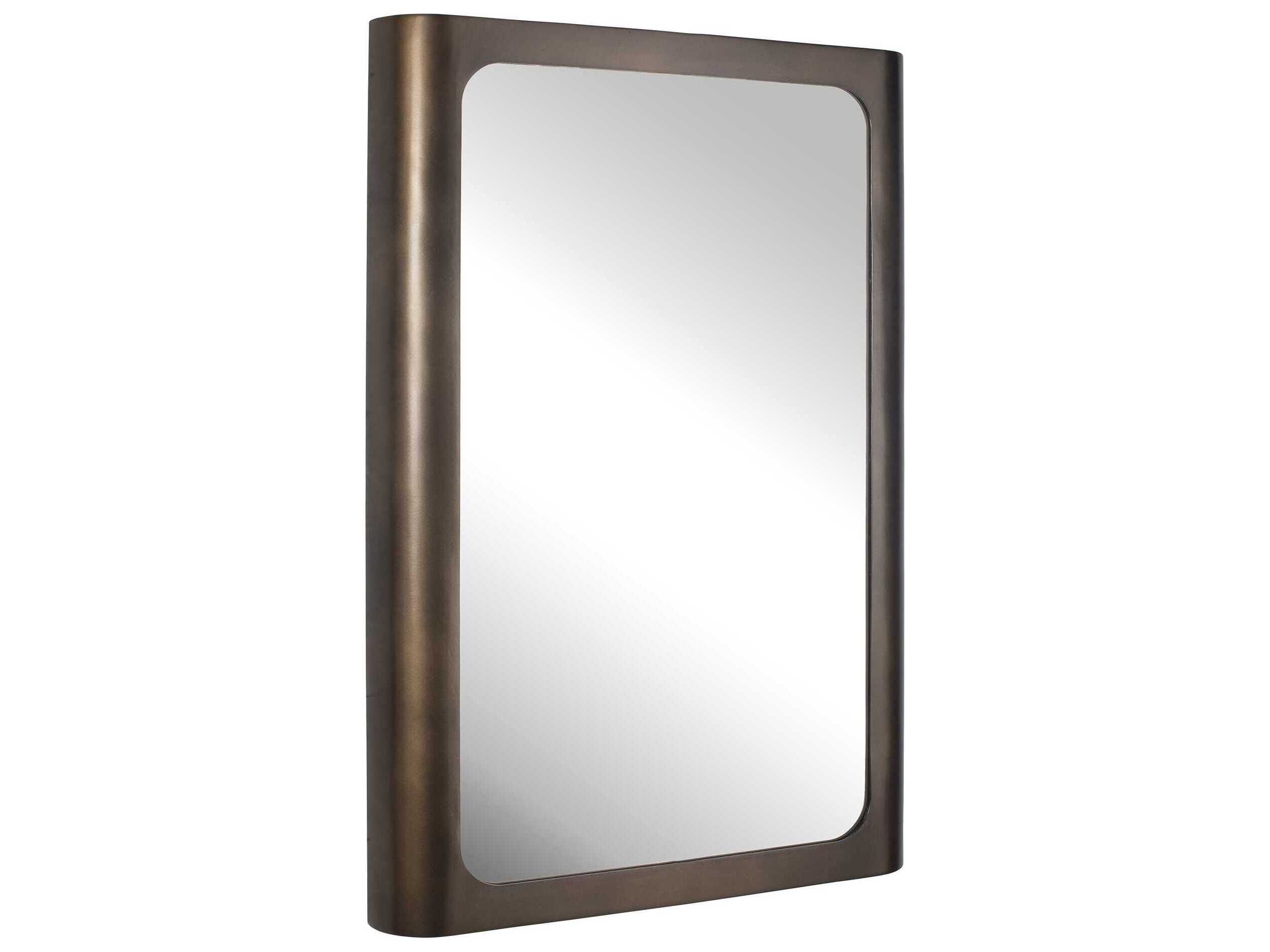 Uttermost Fischer Bronze Rectangular Wall Mirror