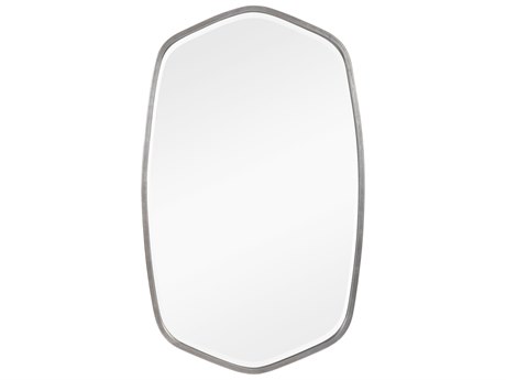 Uttermost Duronia Brushed Silver Wall Mirror