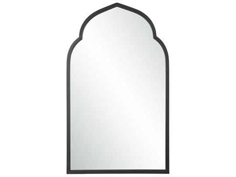 Uttermost Kenitra Matte Black Wall Mirror