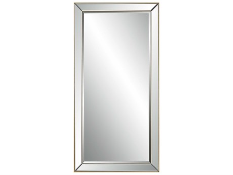 Uttermost Lytton Gold / Mirrored Rectangular Wall Mirror