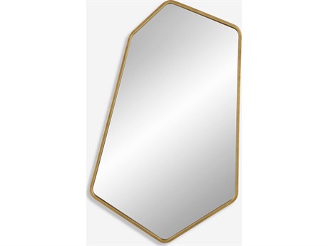 Uttermost Linneah Gold Leaf Wall Mirror