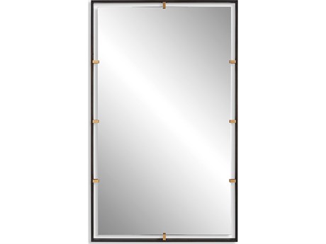 Uttermost Egon Bronze Rectangular Wall Mirror