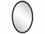 Uttermost Serna Matte White 20''W x 30''H Oval Wall Mirror  UT09874