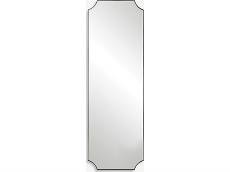 Uttermost Lennox Polished Nickel Rectangular Wall Mirror