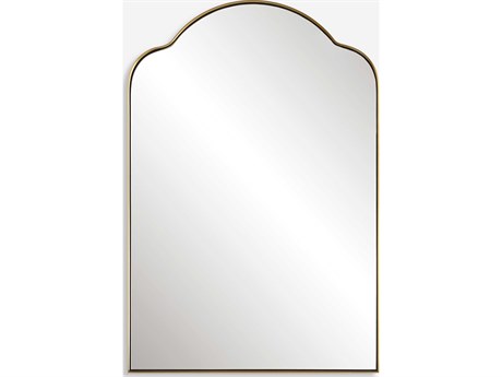Uttermost Sidney Brushed Brass Wall Mirror