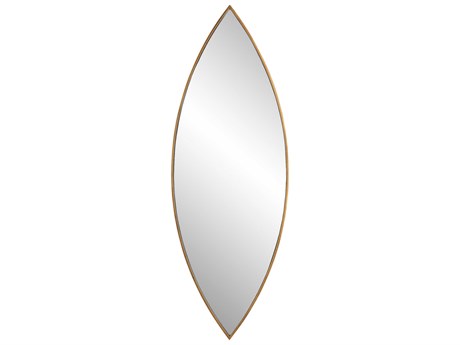 Uttermost Ellipse Golden Bronze Wall Mirror