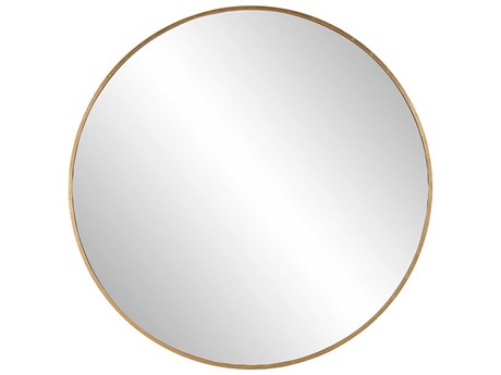 Uttermost Junius 43 Round Gold Wall Mirror | UT13887