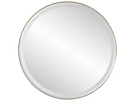 Uttermost Crofton Lighted Round Wall Mirror