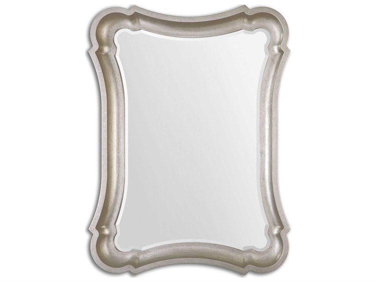 Uttermost Anatolius 36 X 48 Silver Leaf Wall Mirror Ut14543 Uttermost Anatolius 36 X 48 Silver Leaf Wall Mirror