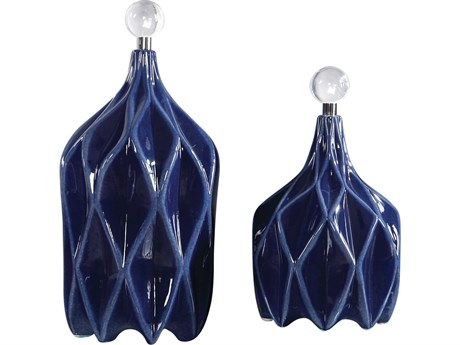 Uttermost Klara Geometric Bottles