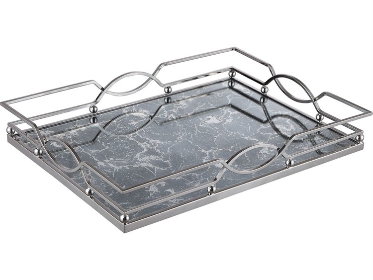 Uttermost Eugenie Polished Nickel Serving Tray UT17565
