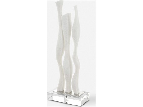 Uttermost Gale White Marble Sculpture