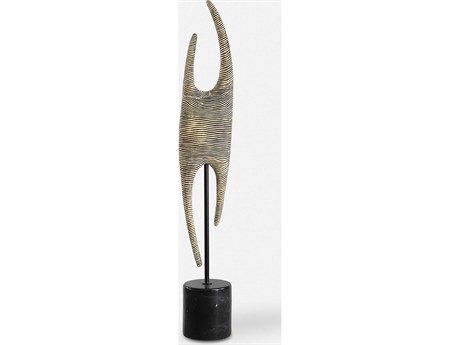 Uttermost Pochette Black White Sculpture