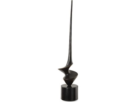 Uttermost All Twisted Aged Bronze Gold Sculpture