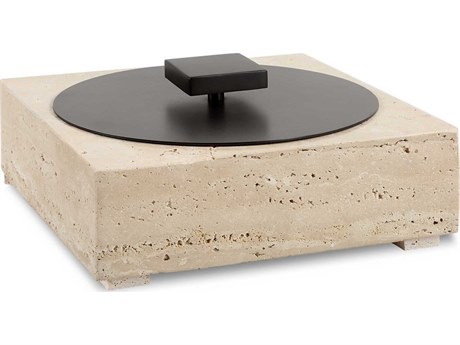 Uttermost Natural Luxe Travertine Box
