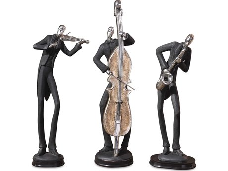 Uttermost Musicians Decorative Figurines Set of 3