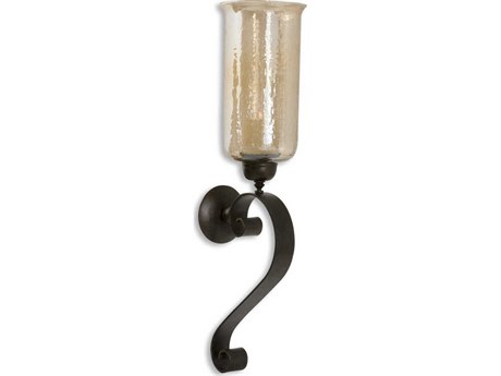 Uttermost Joselyn Bronze Candle Wall Sconce