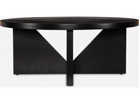 Uttermost Nadette Round Wood Dark Espresso Coffee Table