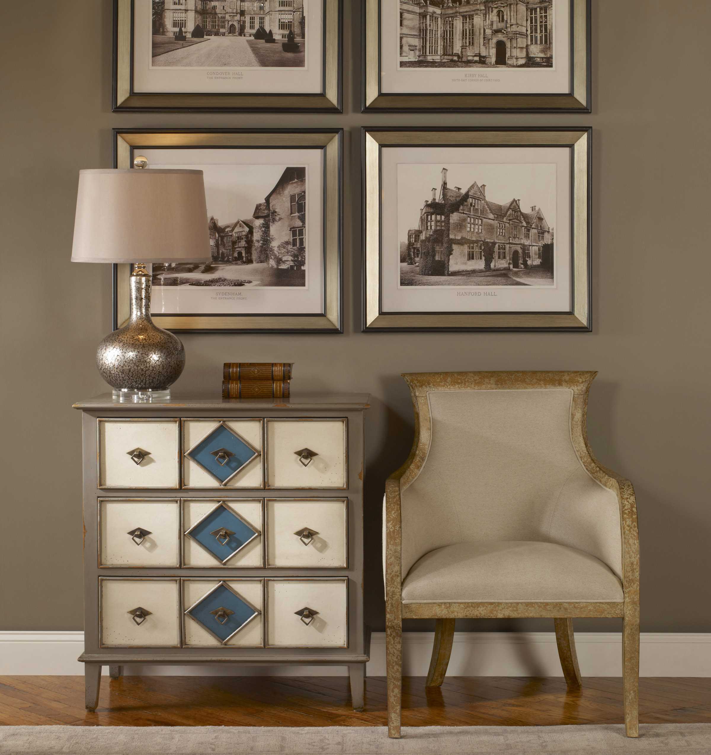 Uttermost Quintus Linen Accent Chair UT23080