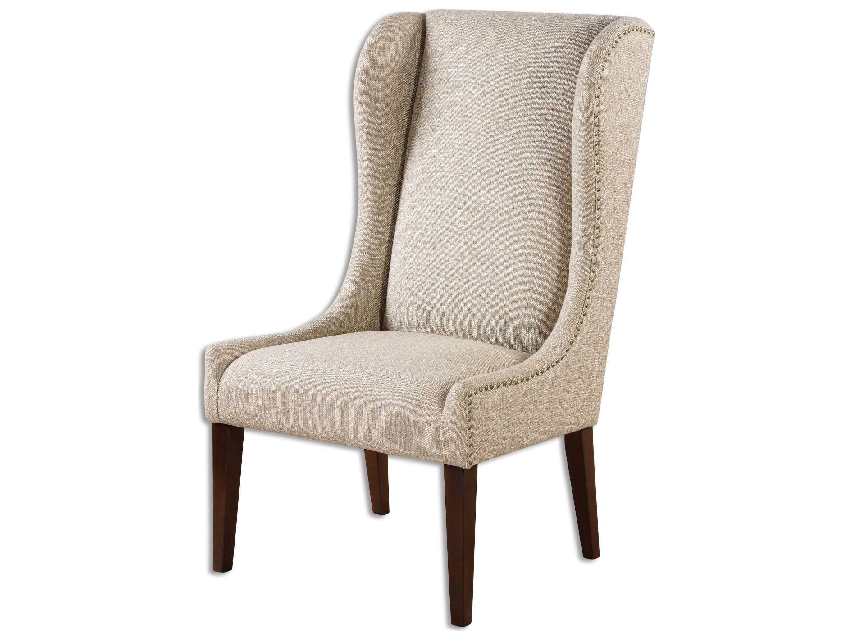 Uttermost Kriston Wingback Armless Accent Chair | UT23214