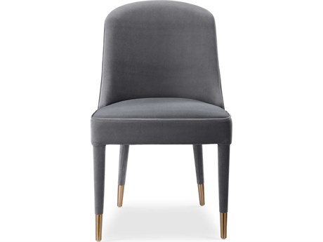 Uttermost Brie Gray Upholstered Side Dining Chair Set of 2