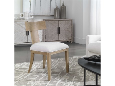 Uttermost Idris Brown Fabric Accent Chair