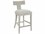 Uttermost Idris White / Charcoal Black Stain Side Counter Height Stool  UT23664