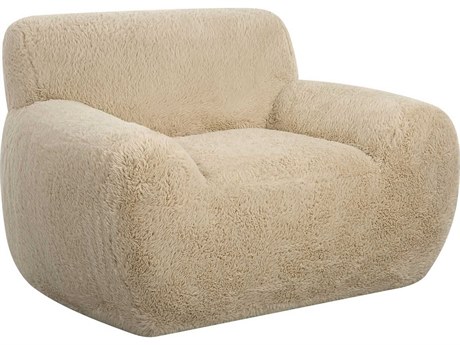 Uttermost Abide Beige Fabric Accent Chair