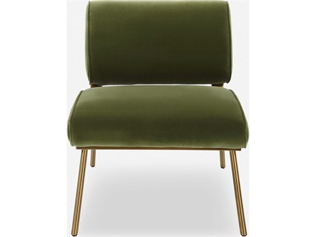 Uttermost Knoll Green Fabric Accent Chair