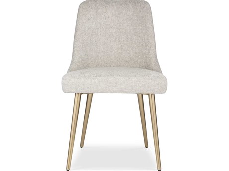 Uttermost Bramwell Ply Wood Gray Upholstered Side Dining Chair