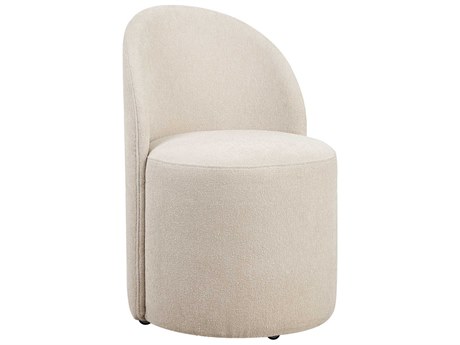 Uttermost Roll With It Plywood Beige Upholstered Armless Dining Chair