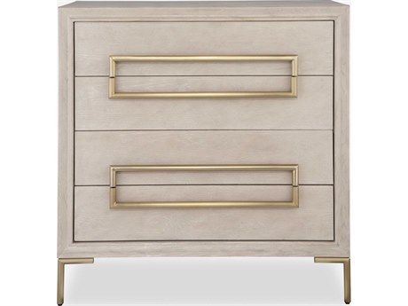 Uttermost Alessia Light Oak Wood Accent Chest
