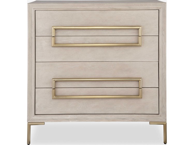 Photos - Wardrobe Uttermost Alessia Light Oak Wood Accent Chest 24770 