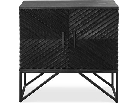 Uttermost Zadie Aged Ebony Black Accent Chest