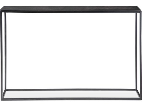 Uttermost Coreene Industrial Rectangular Metal Antique Bronze Console Table