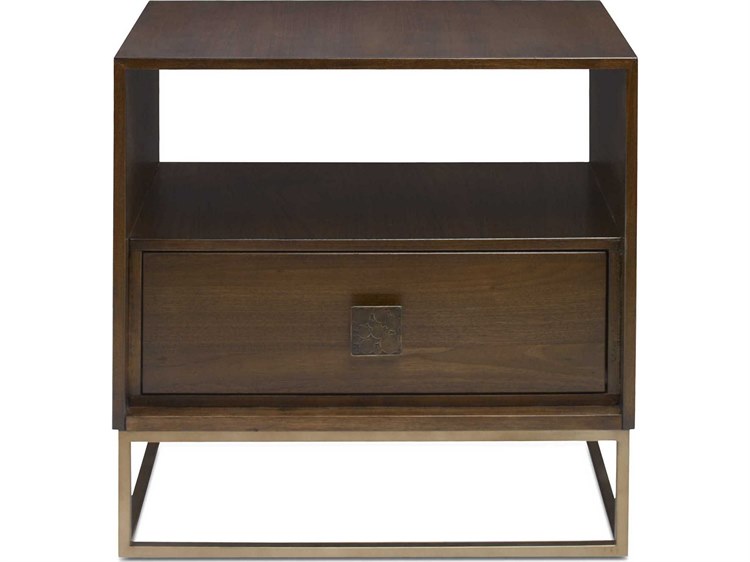 Photos - Coffee Table Uttermost Bexley Rectangular Wood Dark Walnut End Table 25318 