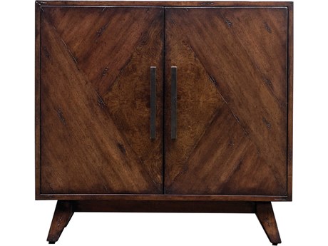 Uttermost Liri Deep Mahogany Stain Brown Ash Wood Accent Chest