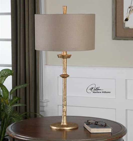 Uttermost Heraclius Gold Table Lamp | UT26188